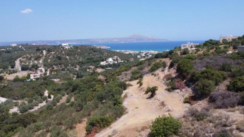 Aspro Kreta, Aspro: Grundstück mit Baugenehmigung in der Nähe von Almyrida Grundstück kaufen